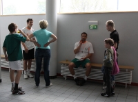 25.04.2009 - Abschiedsfeier mJD mit Avi Smoler u. Chen Pomernaz (1. BL HSG Wetzlar)