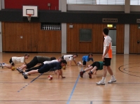 25.04.2009 - Abschiedsfeier mJD mit Avi Smoler u. Chen Pomernaz (1. BL HSG Wetzlar)