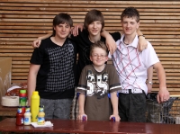 25.04.2009 - Abschiedsfeier mJD mit Avi Smoler u. Chen Pomernaz (1. BL HSG Wetzlar)