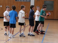 25.04.2009 - Abschiedsfeier mJD mit Avi Smoler u. Chen Pomernaz (1. BL HSG Wetzlar)