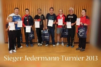 26.10.2013 2. Tischtennis Jedermann Turnier