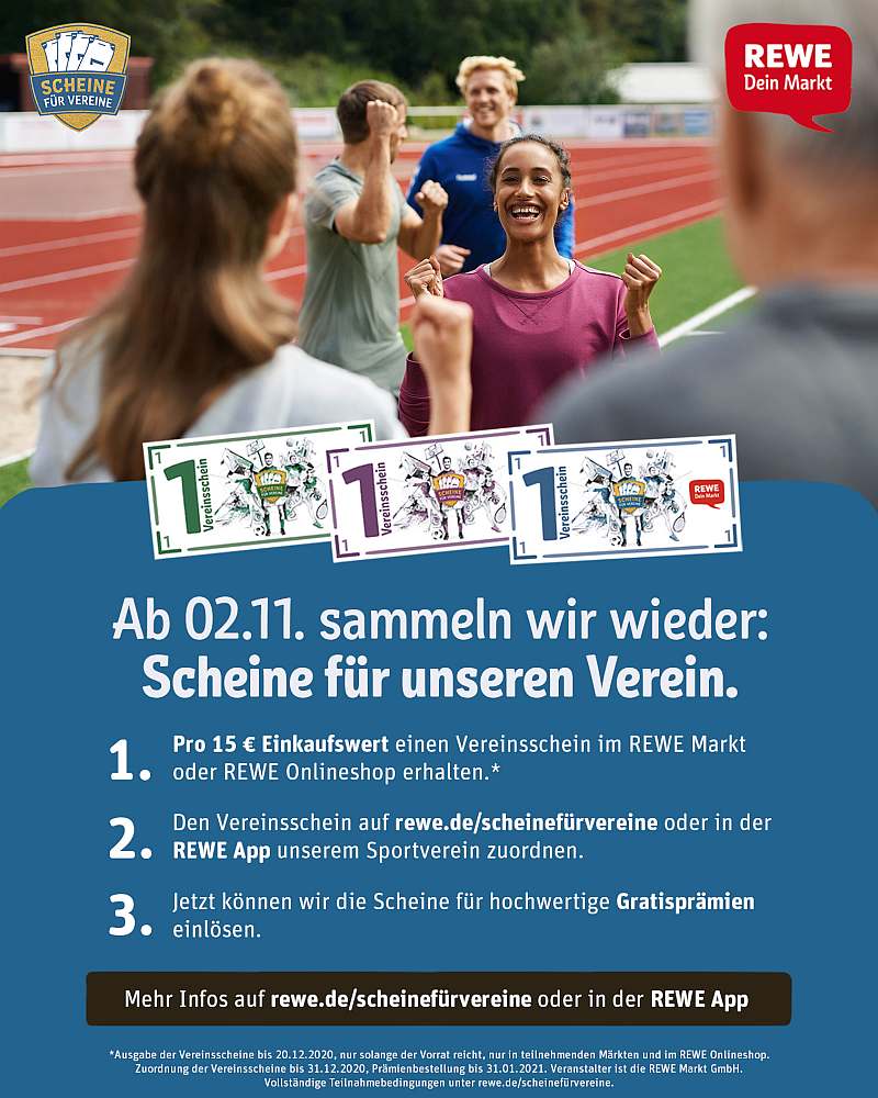 2020 11 02 Plakat Scheine für Vereine